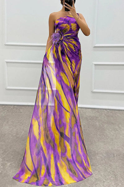 Illyra | Printed Maxi Dress