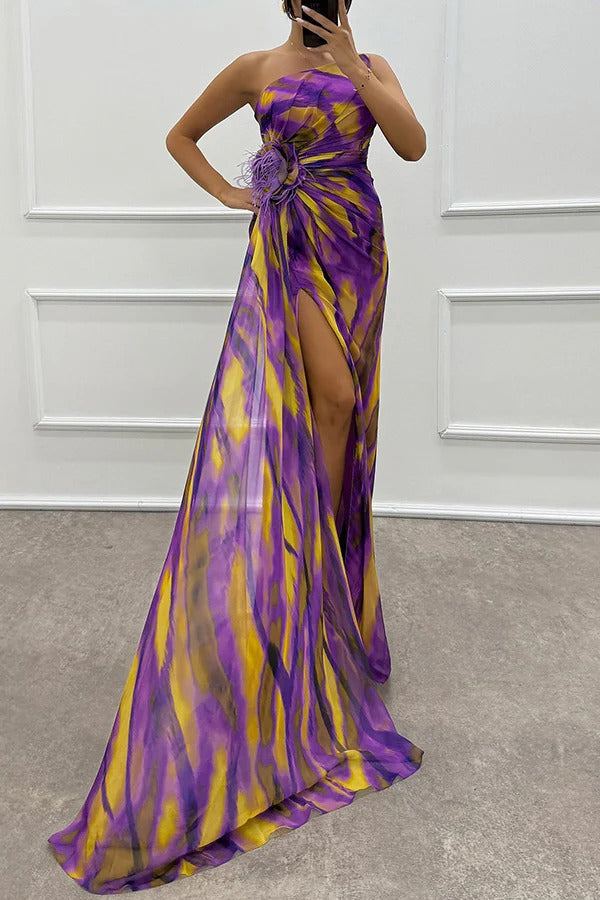 Illyra | Printed Maxi Dress