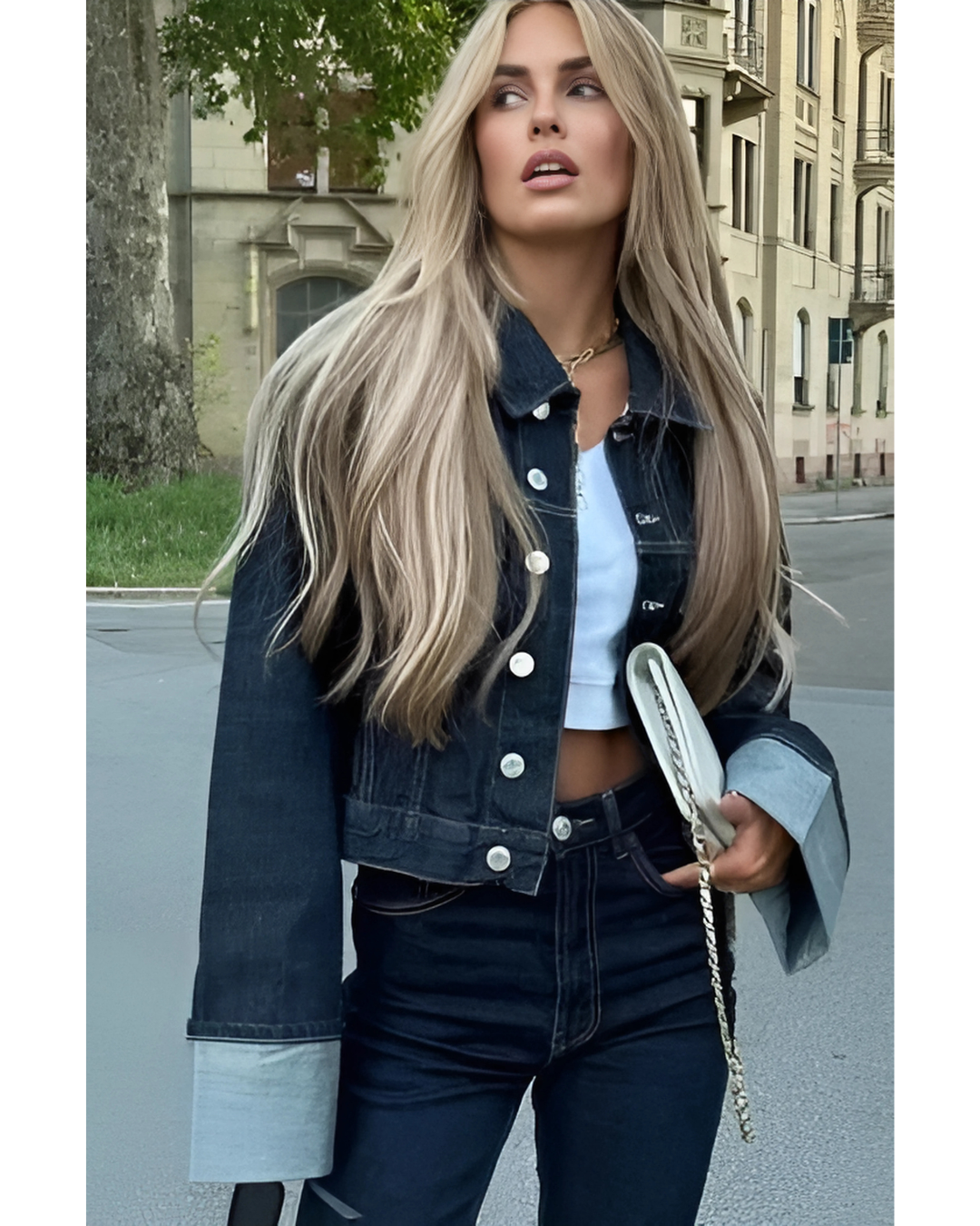 Runa | Denim Set