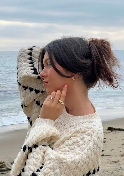 Soraya | Puff Sleeve Sweater