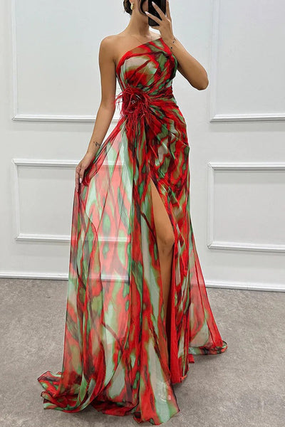Illyra | Printed Maxi Dress