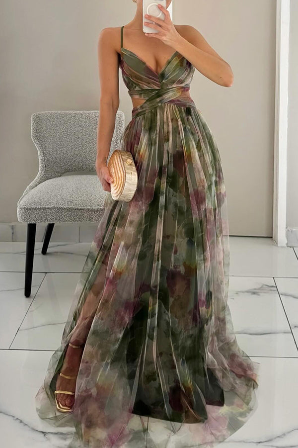 Eirith | Printed Maxi Dress