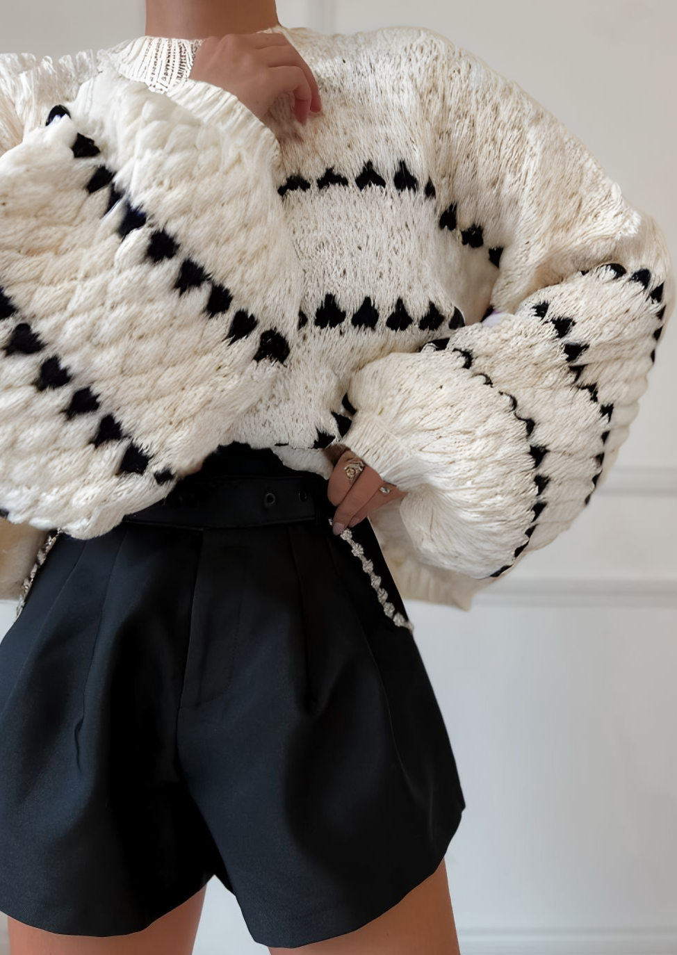 Soraya | Puff Sleeve Sweater