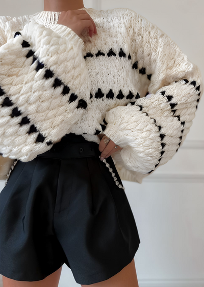 Soraya | Puff Sleeve Sweater