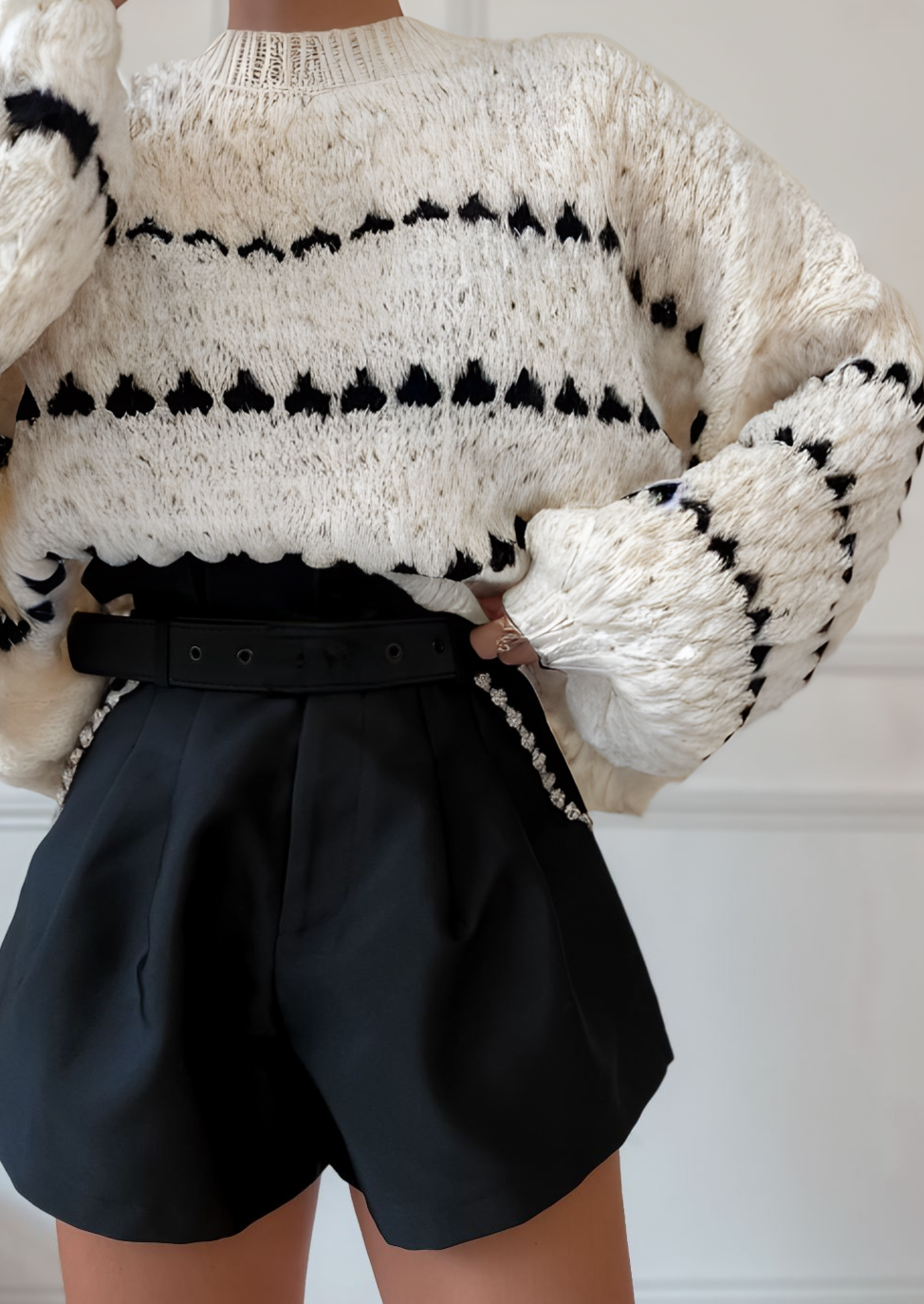 Soraya | Puff Sleeve Sweater
