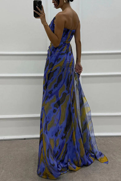 Illyra | Printed Maxi Dress