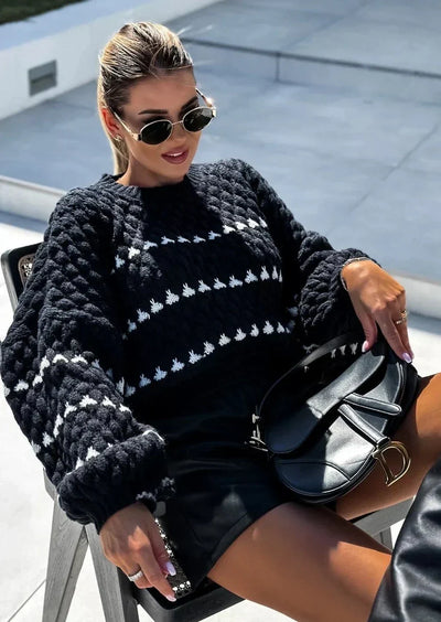 Soraya | Puff Sleeve Sweater