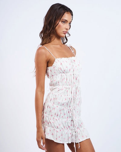 Elise | Floral Mini Dress