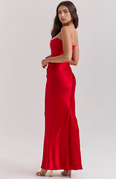 Emelia | Pleated Maxi Dress