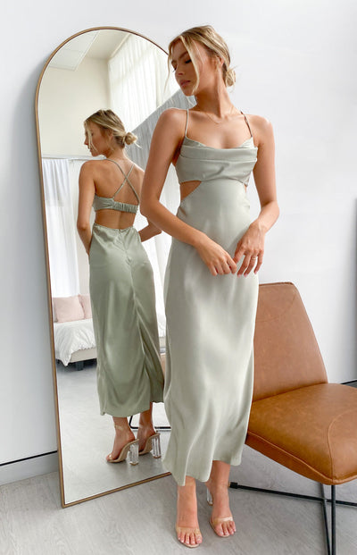 Adelle | Cutout Midi Dress