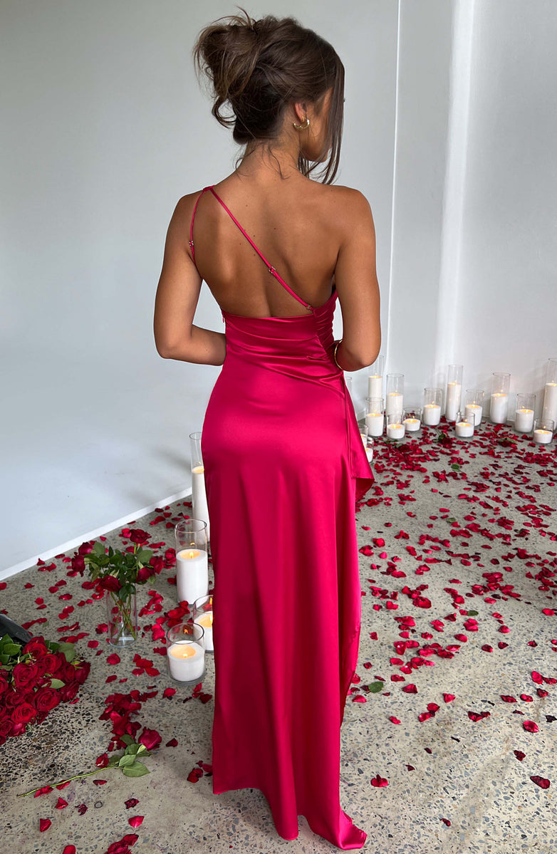 Satin Maxi Dress