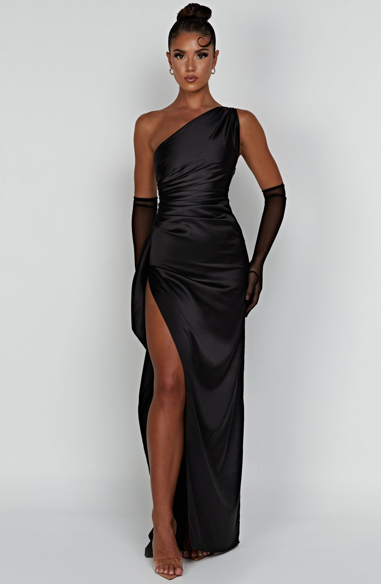 Satin Maxi Dress