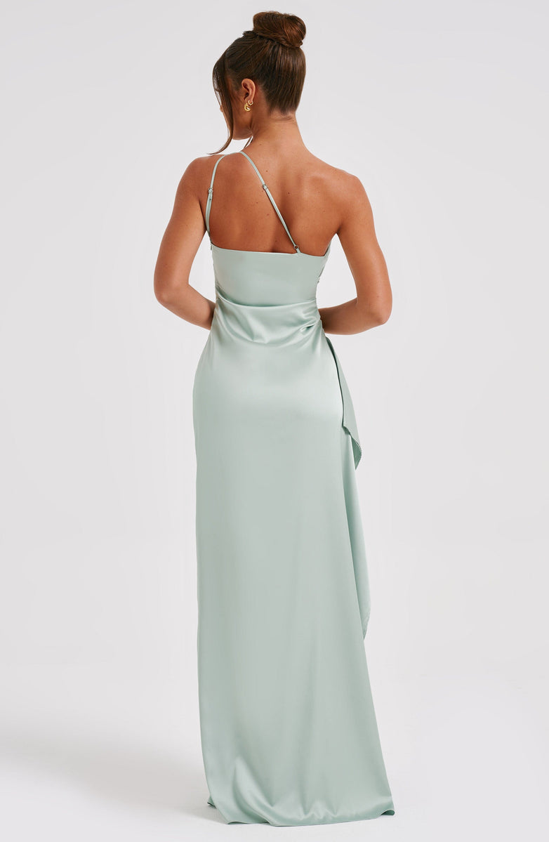 Satin Maxi Dress