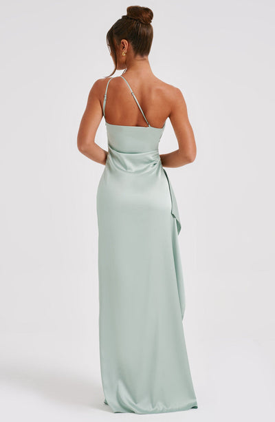 Satin Maxi Dress