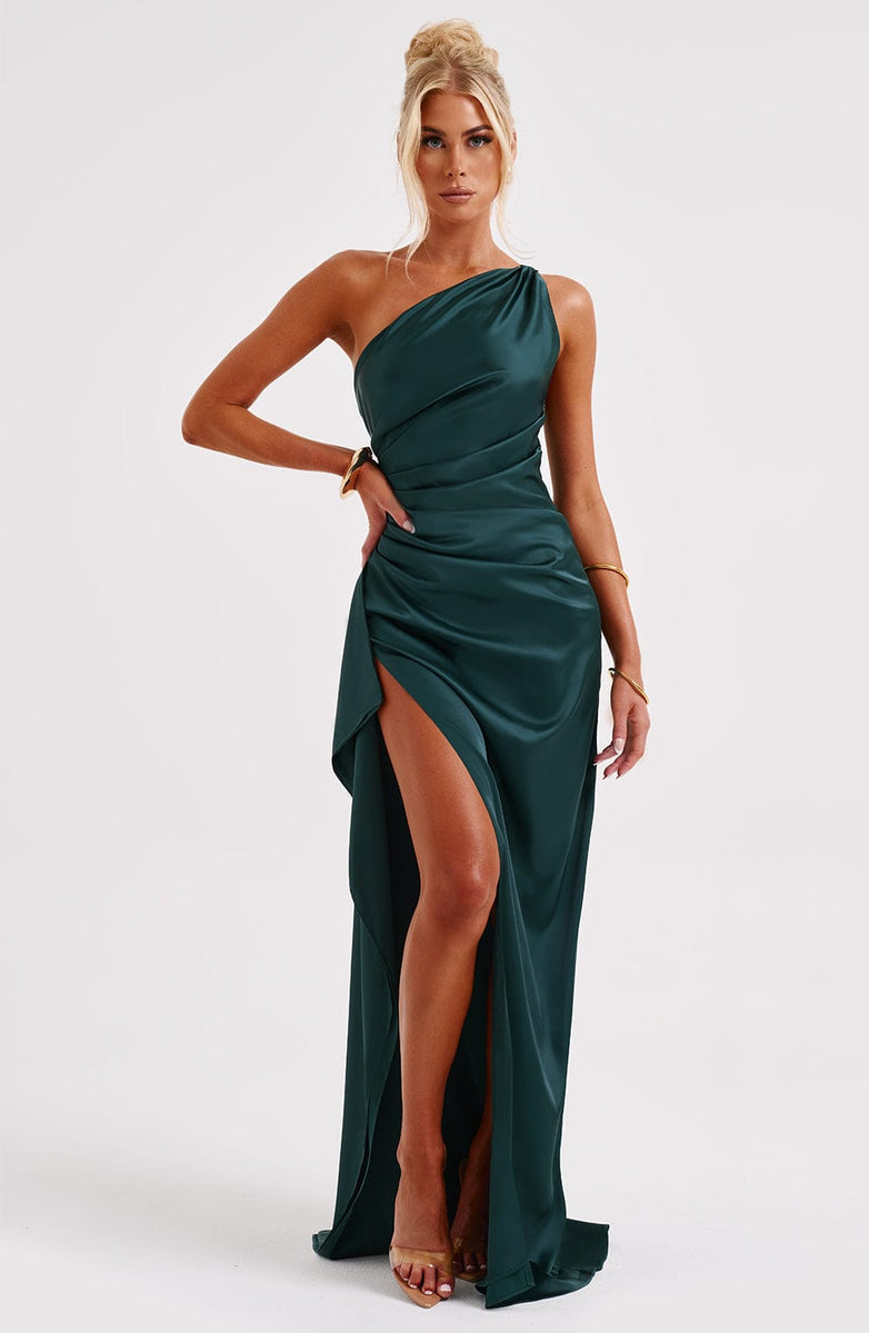Satin Maxi Dress