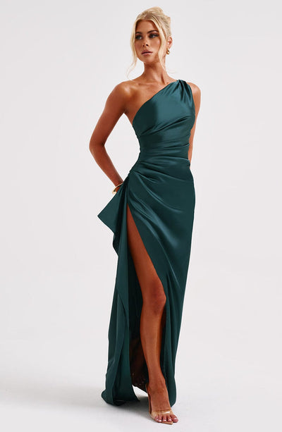 Satin Maxi Dress