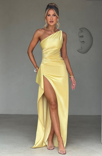 Satin Maxi Dress