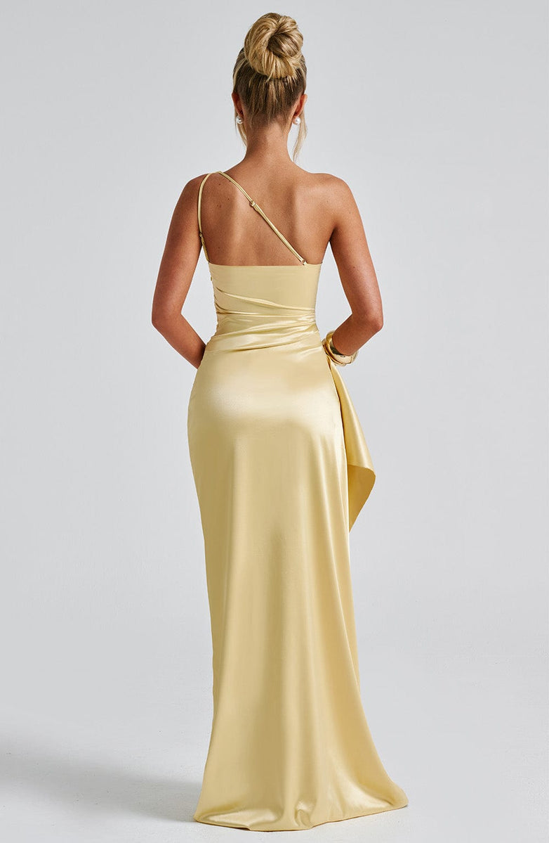Satin Maxi Dress