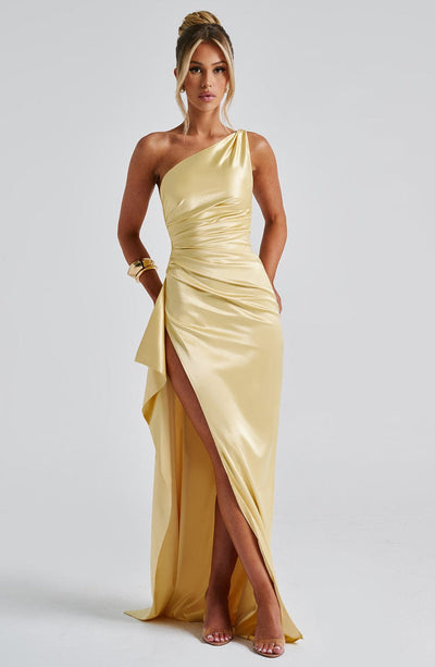 Satin Maxi Dress