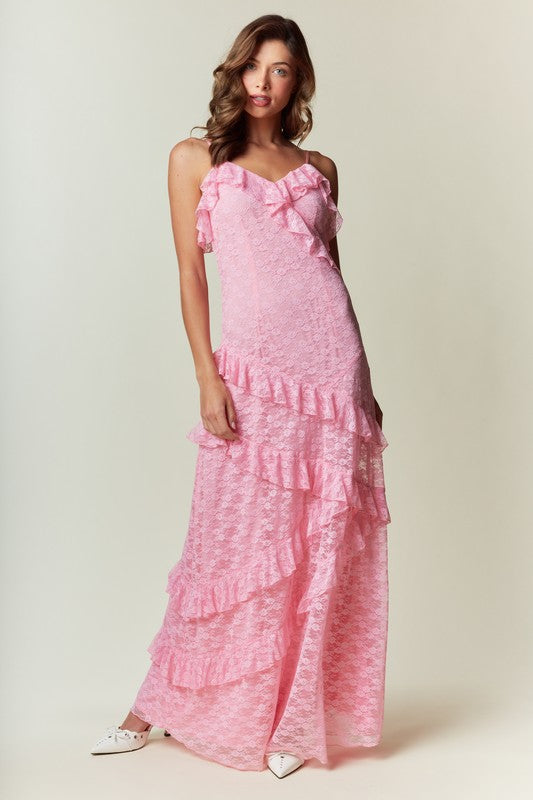 Ruffle Gown