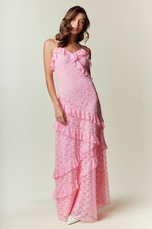 Ruffle Gown