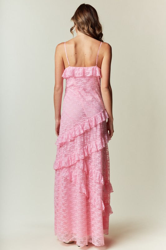 Ruffle Gown
