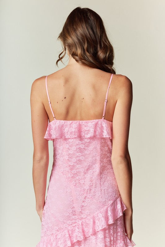 Ruffle Gown