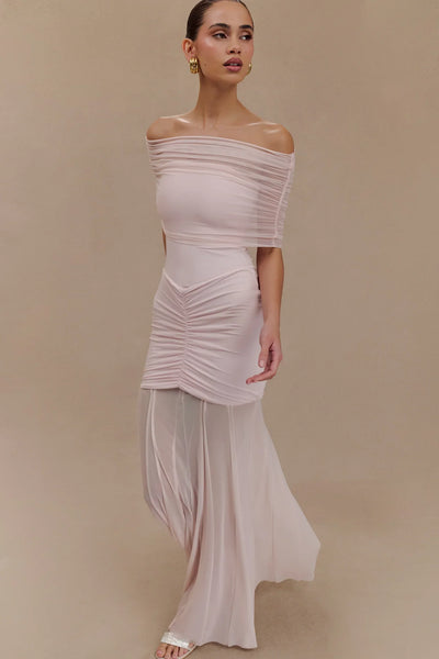 Jaide | Off Shoulder Maxi Dress