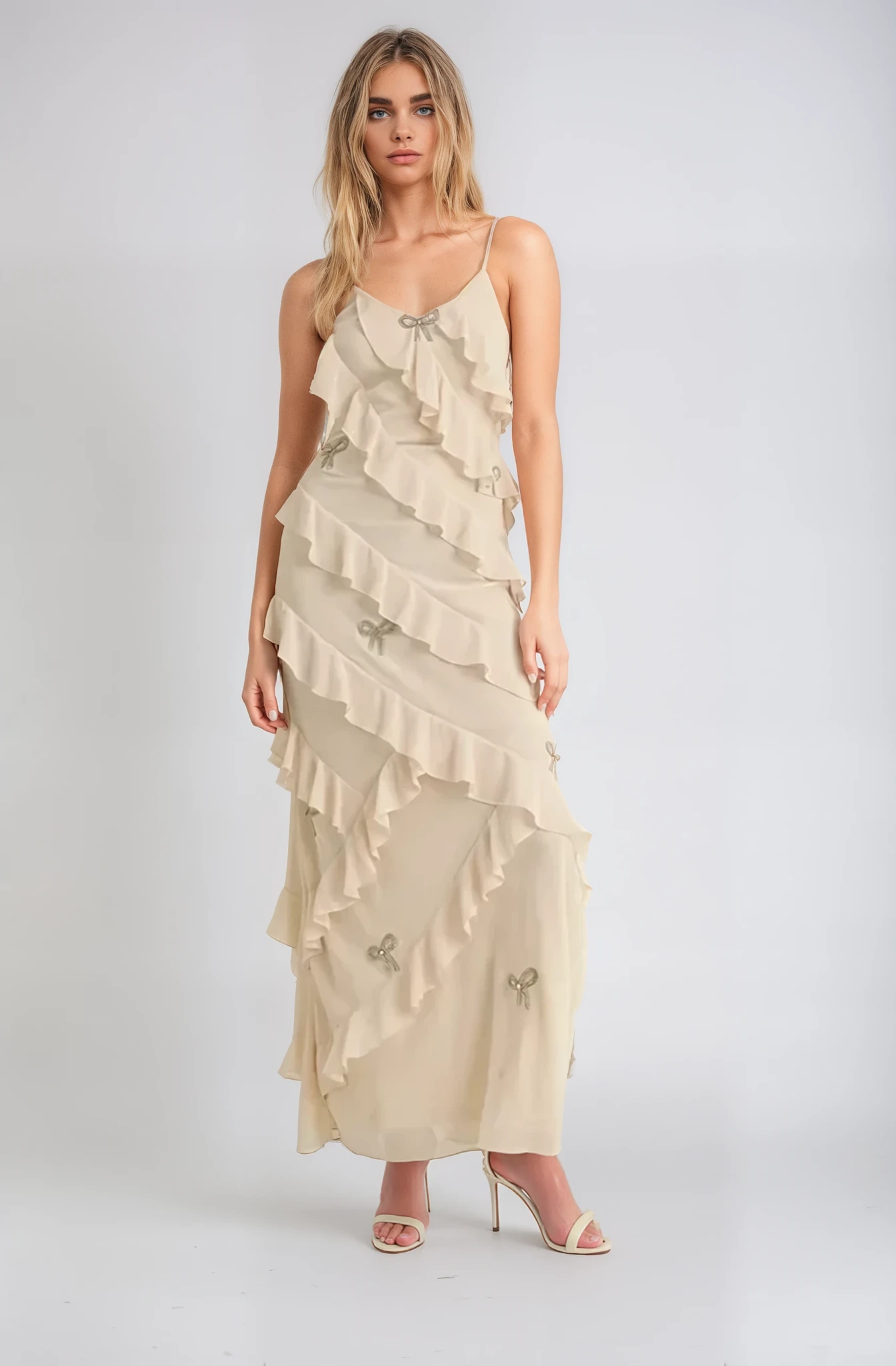 Giselle | Ruffled Maxi Dress