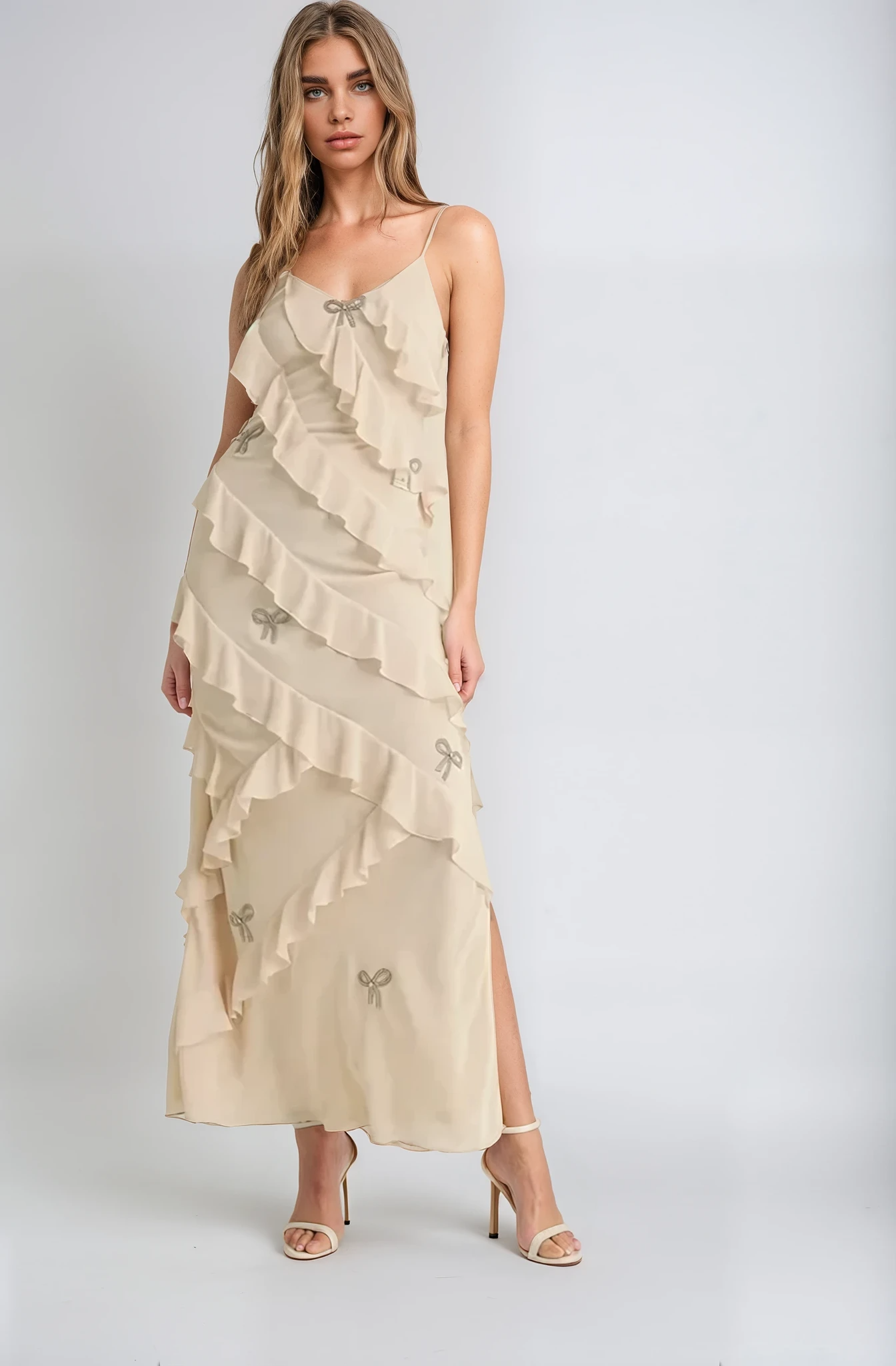 Giselle | Ruffled Maxi Dress