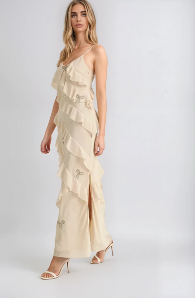 Giselle | Ruffled Maxi Dress
