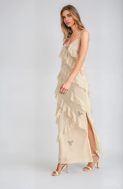 Giselle | Ruffled Maxi Dress