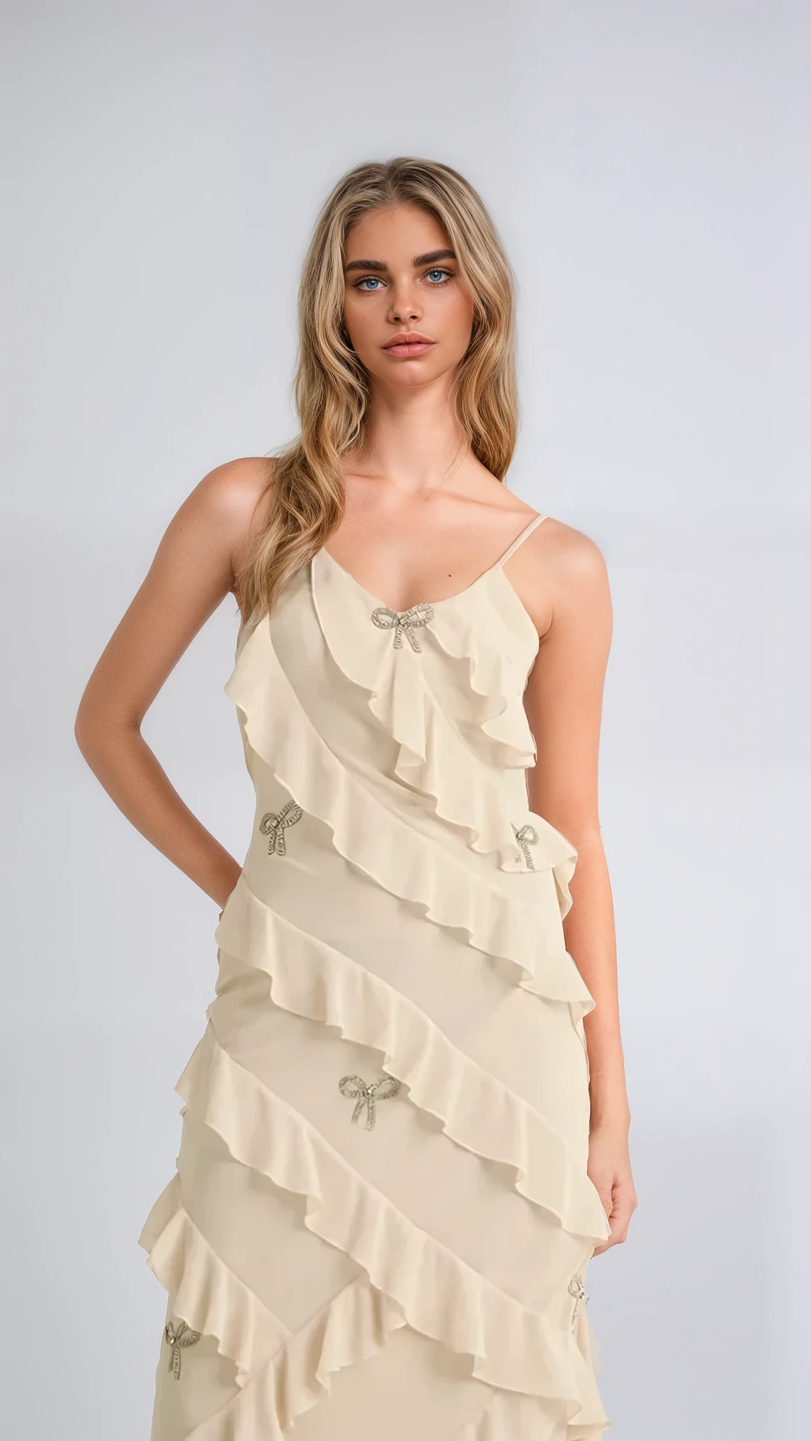 Giselle | Ruffled Maxi Dress