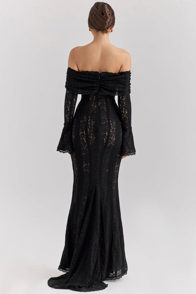 Off-Shoulder Lace Dress