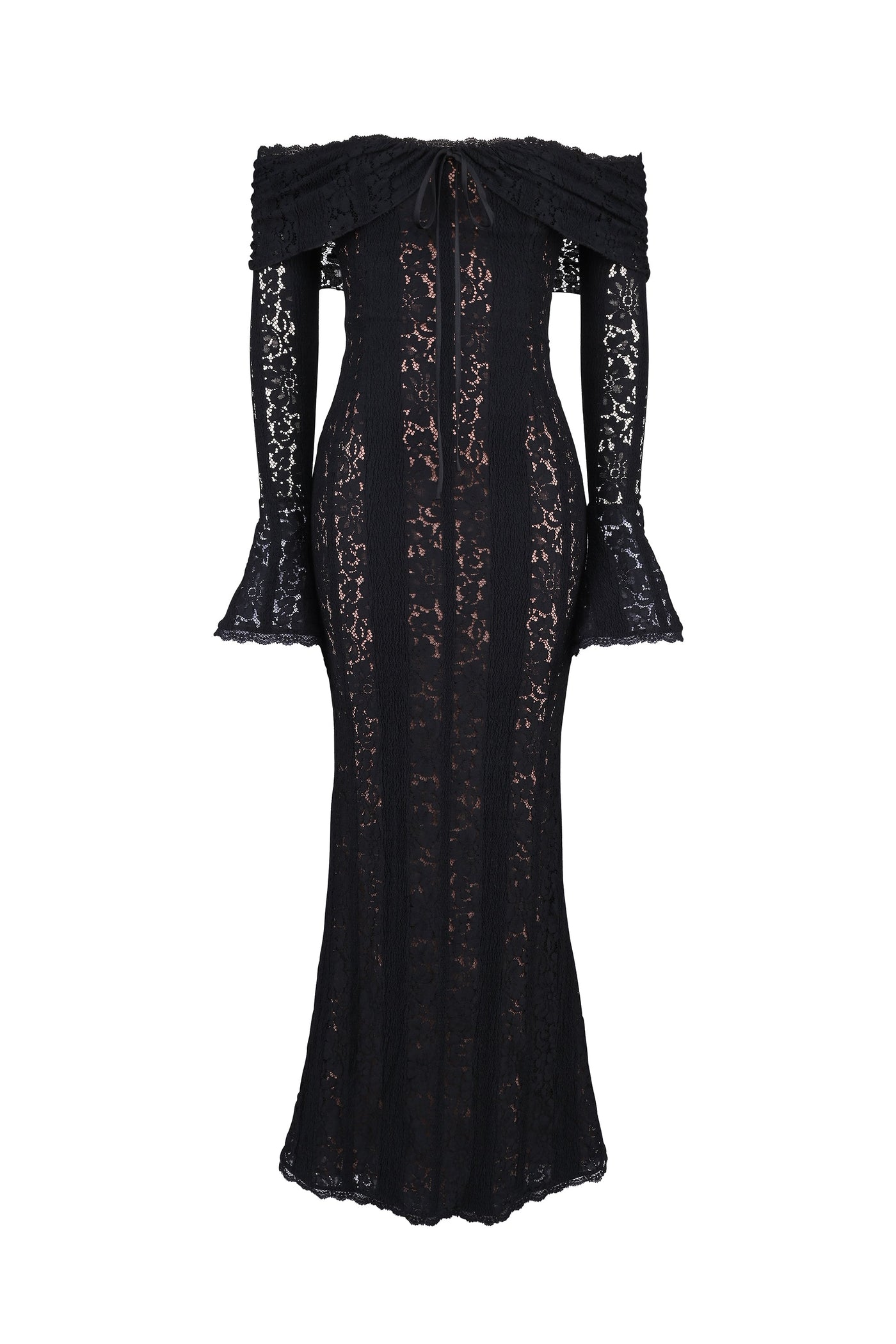 Off-Shoulder Lace Dress
