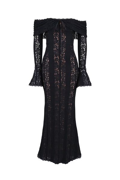 Off-Shoulder Lace Dress