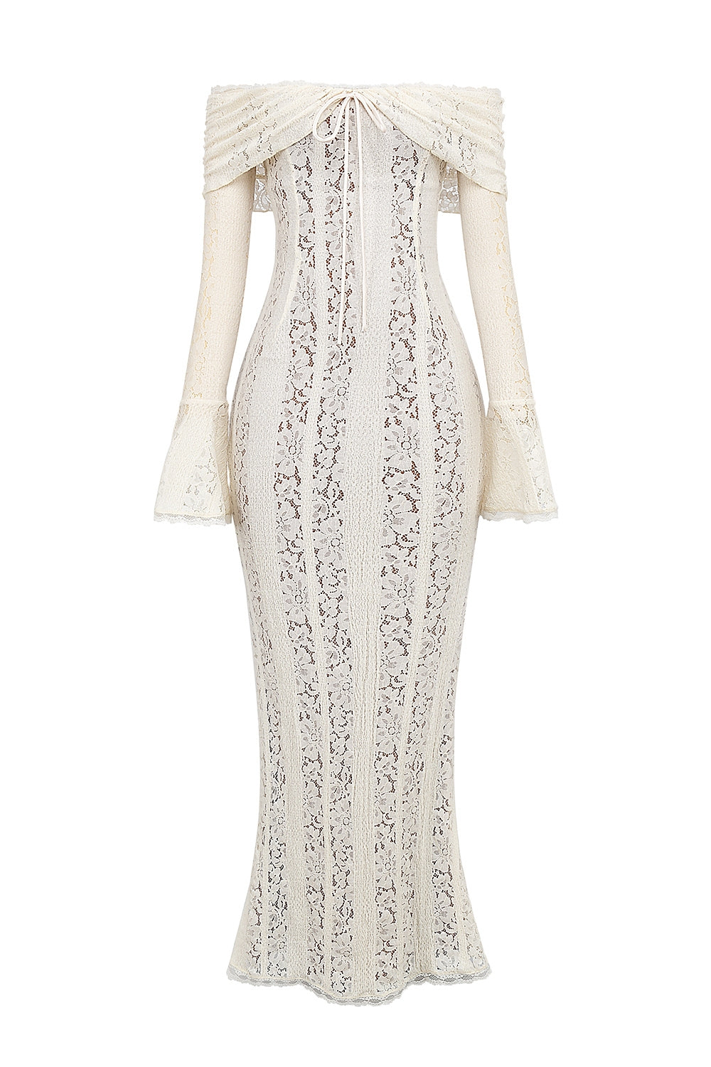 Off-Shoulder Lace Dress