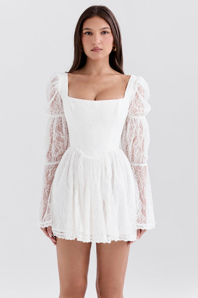 Evangeline - Lace Mini Dress