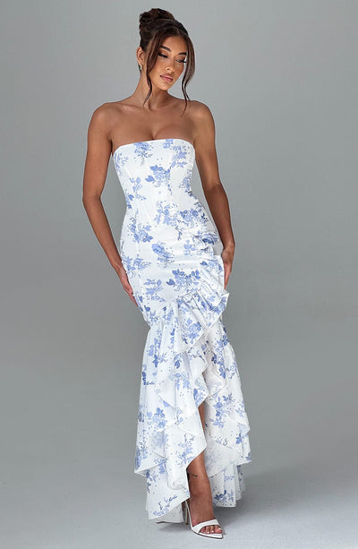 Valentina | Ruffle Gown