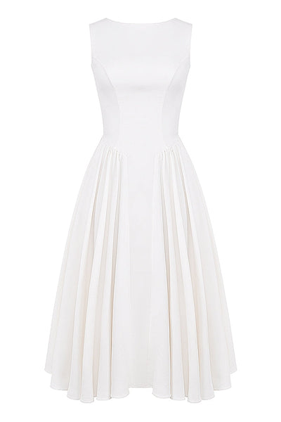 Open Back Midi Dress
