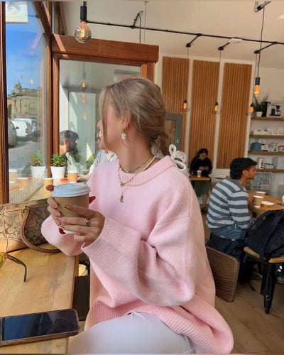 Lystria | Soft Pink Sweater