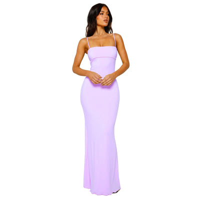 Cara | Backless Maxi Dress