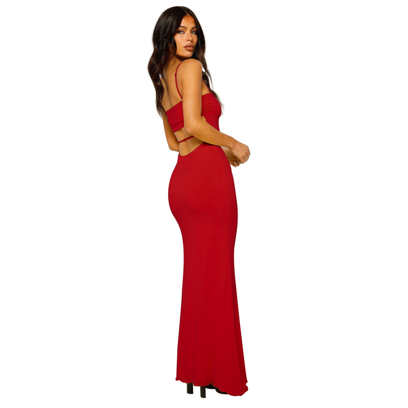 Cara | Backless Maxi Dress