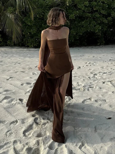 Lea | Asymmetrical Maxi Dress