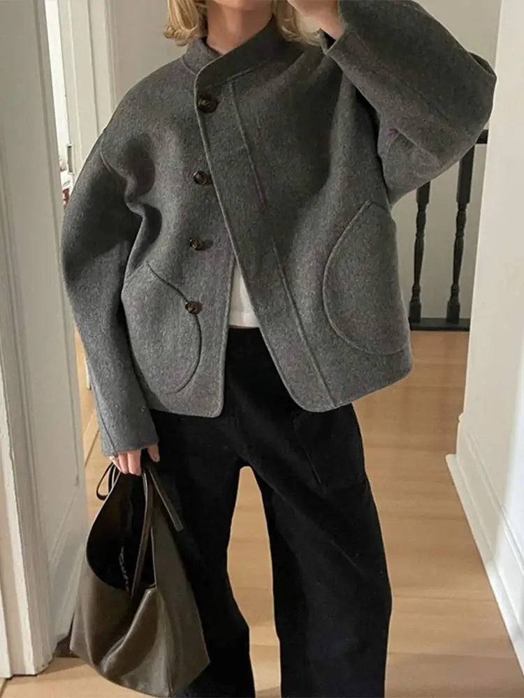 Izzy | Wool Blend Coat