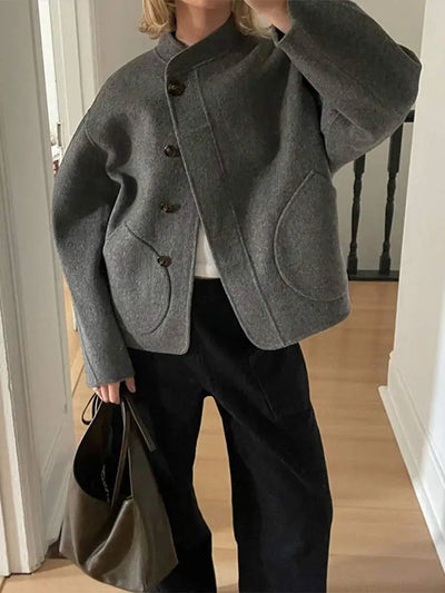 Izzy | Wool Blend Coat