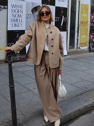 Izzy | Wool Blend Coat