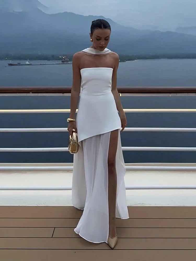 Lea | Asymmetrical Maxi Dress