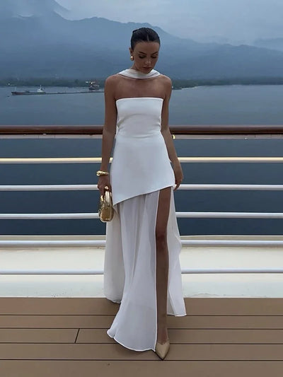 Lea | Asymmetrical Maxi Dress