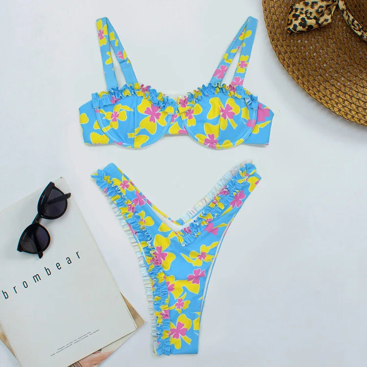 Tiffany | Ruffle Bikini